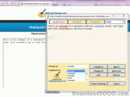 WebSpellChecker.net application screenshot